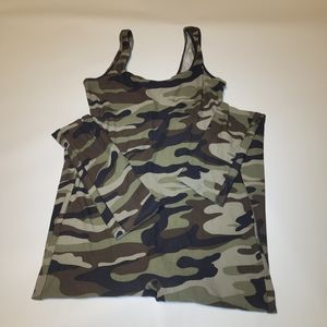 Camouflage jumpsuit